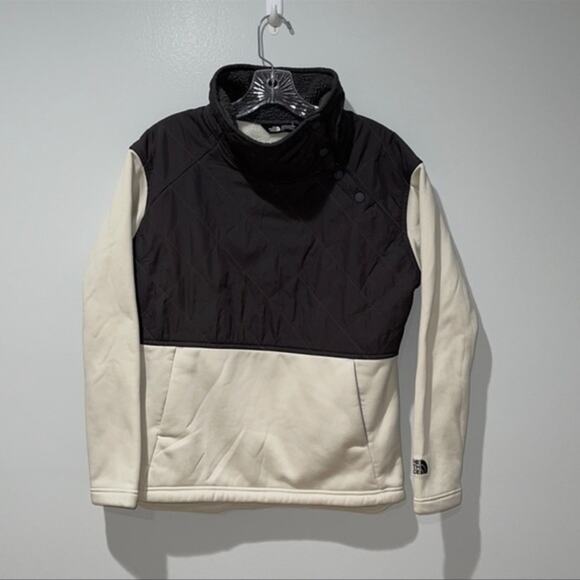 The North Face Women’s Rosie Sherpa Po Jacket Pullover Grey - Picture 2 of 10